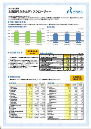 2025年9月期_北海道ろうきんディスクロージャー